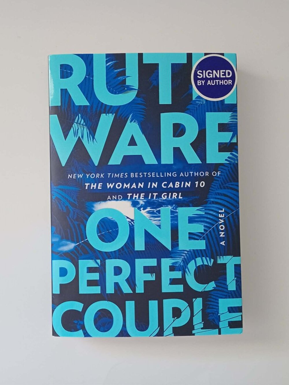 Ruth Ware One Perfect Couple Signed Limited Edition Thriller Mystery Book